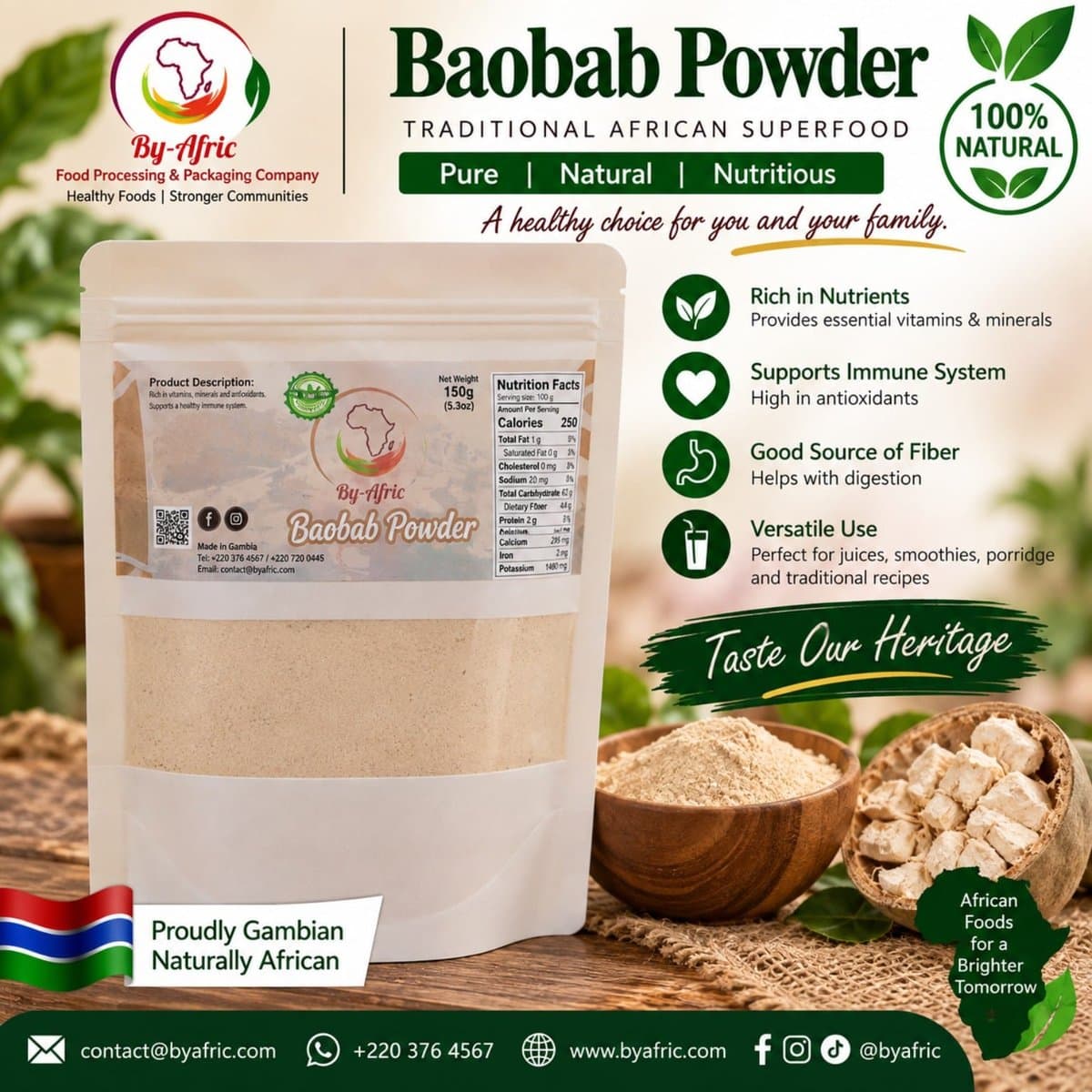 Baobab Powder pack